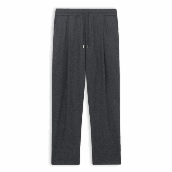 LE PANTALON CROPPED FLANELLE