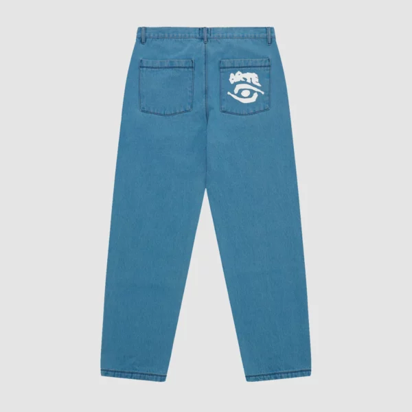 PANTALON GRAPHIQUE À POCHE ARRIÈRE