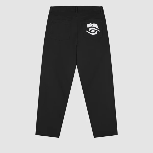 PANTALON GRAPHIQUE À POCHE ARRIÈRE