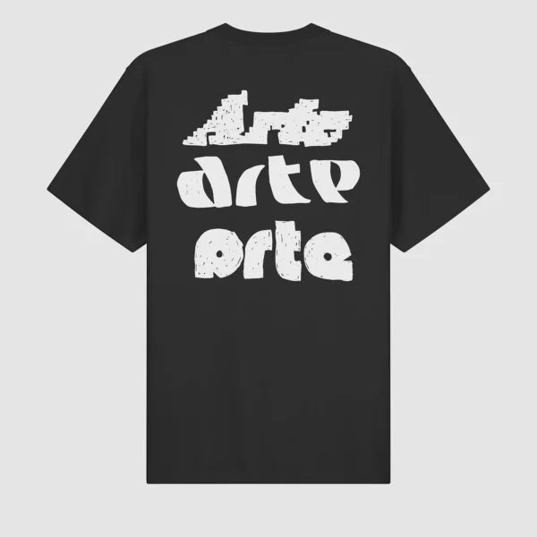 MULTI ARTE PRINT T-SHIRT
