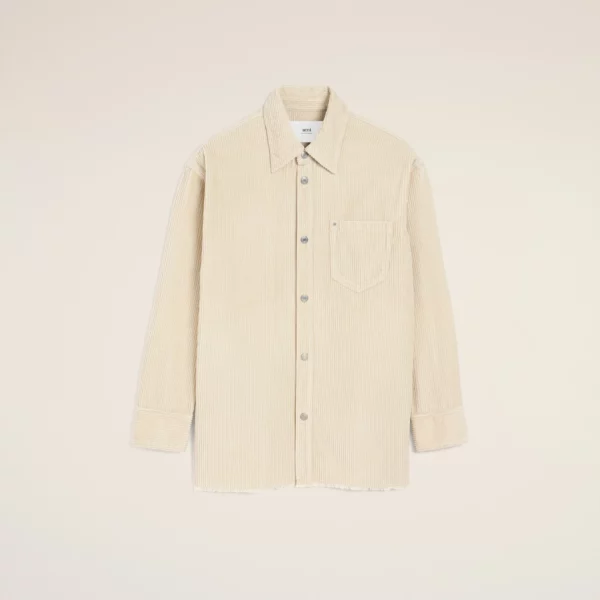 SURCHEMISE VELOURS COTELÉ AMI DE COEUR