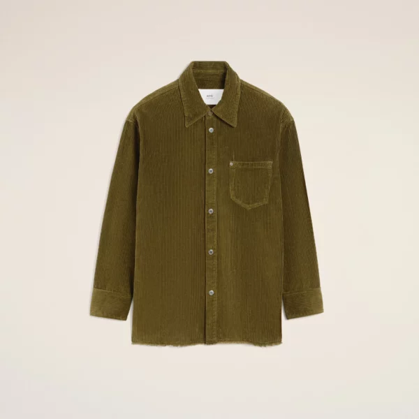 SURCHEMISE VELOURS COTELÉ AMI DE COEUR