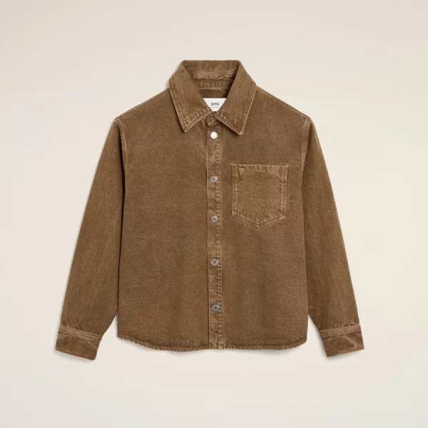 SURCHEMISE MARRON AMI DE COEUR