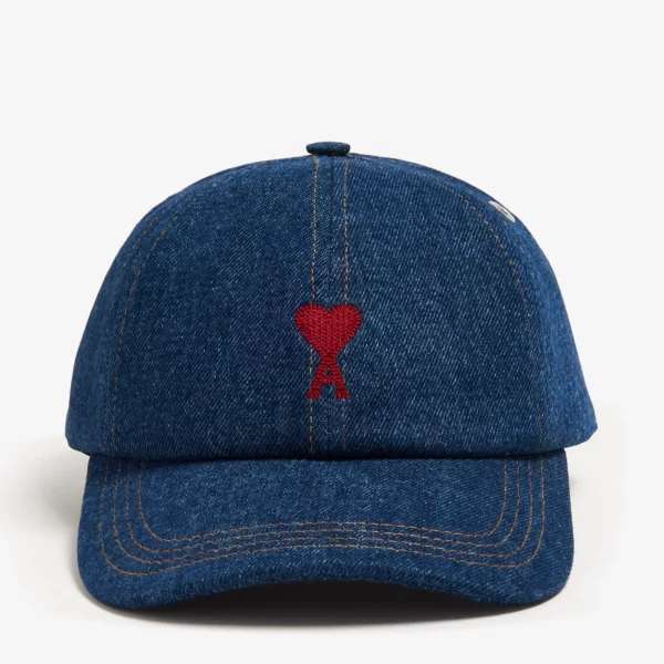CASQUETTE DENIM BRODERIE AMI DE COEUR