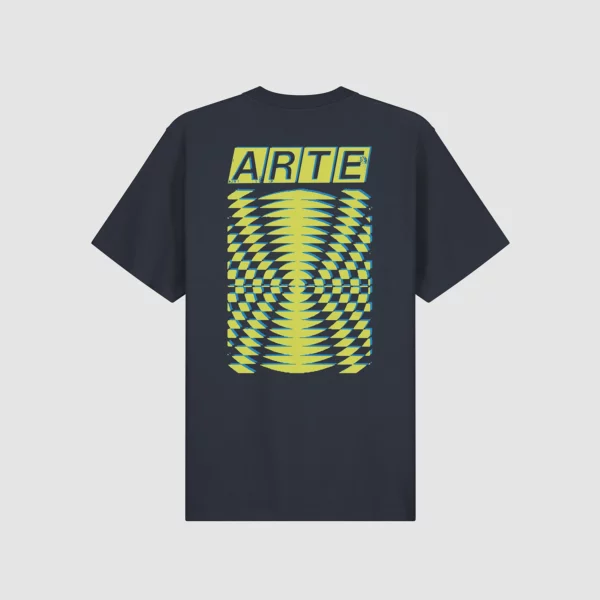 ABSTRACT BACK PRINT T-SHIRT