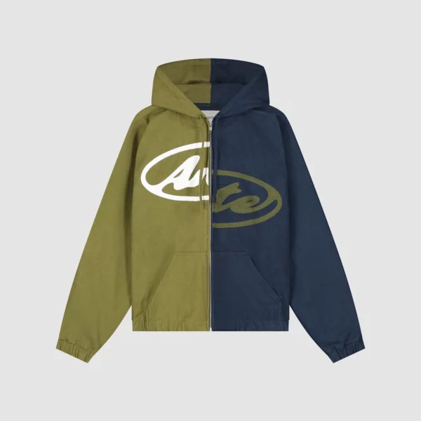 SPLIT LOGO CANVAS JACKET