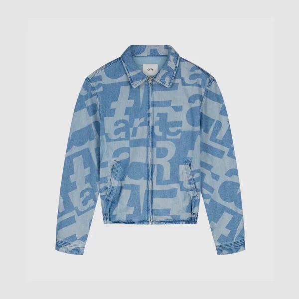 DENIM ALLOVER JACKET