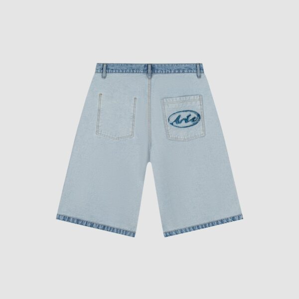 DENIM INSIDE/OUT SHORTS