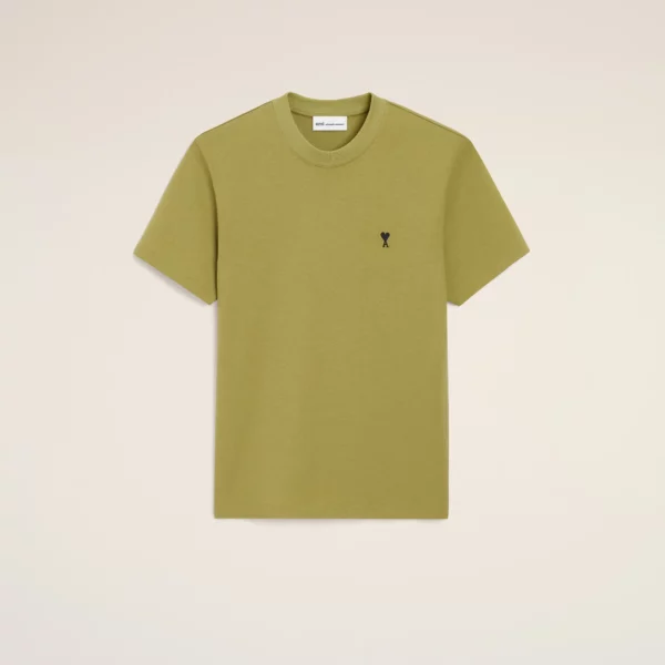 T-SHIRT VERT AMI DE COEUR EN COTON