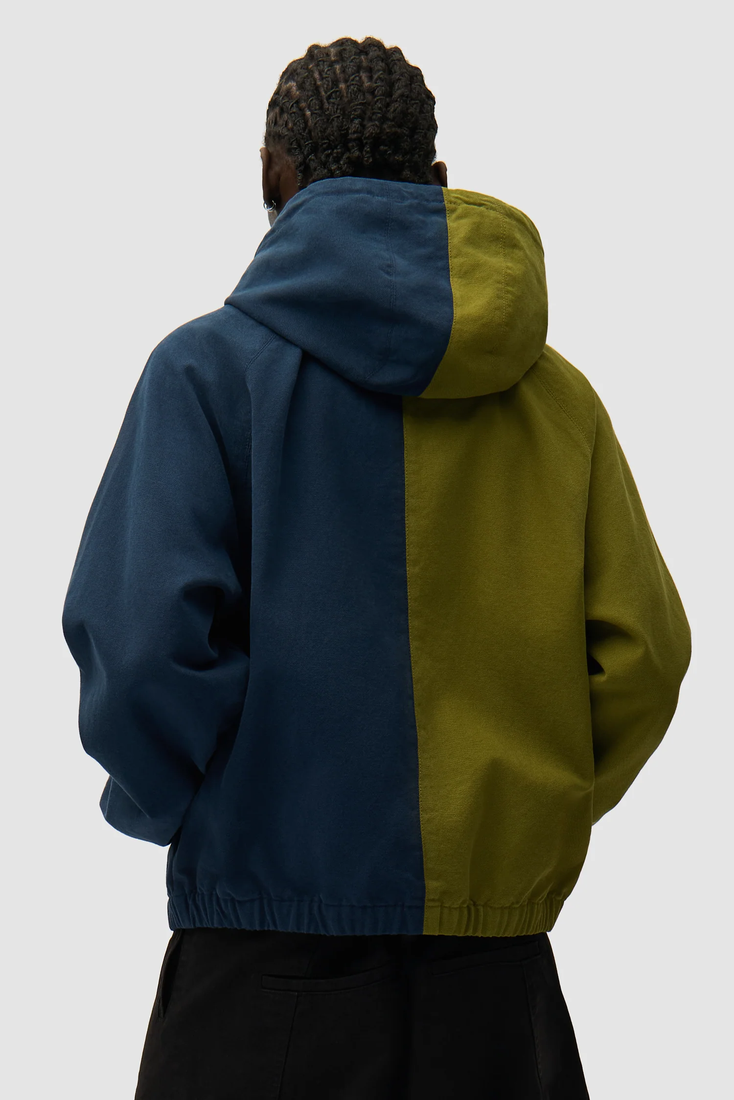 SPLIT LOGO CANVAS JACKET – Image 3