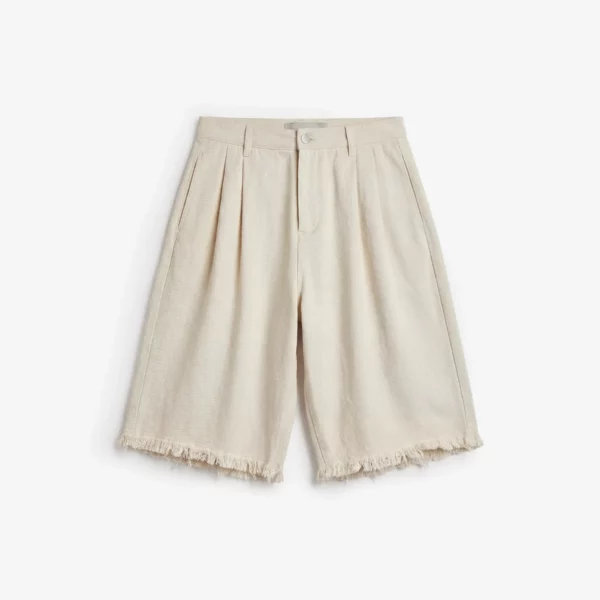TWILL SHORTS DISTRESSED