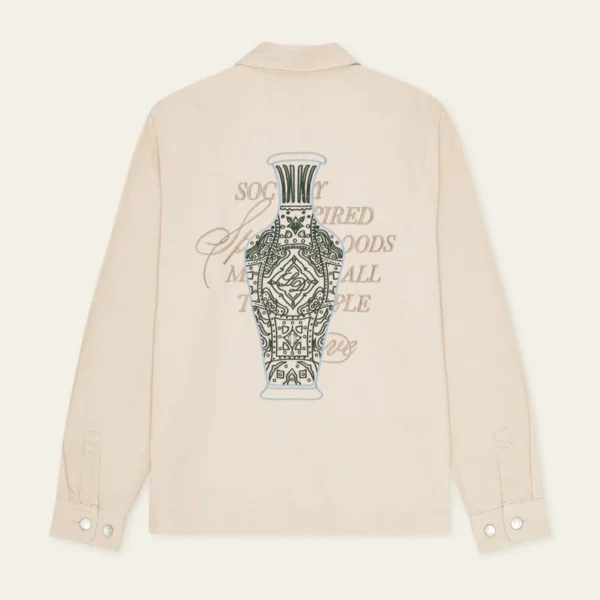 LAYTON FAIENCE TWILL OVERSHIRT