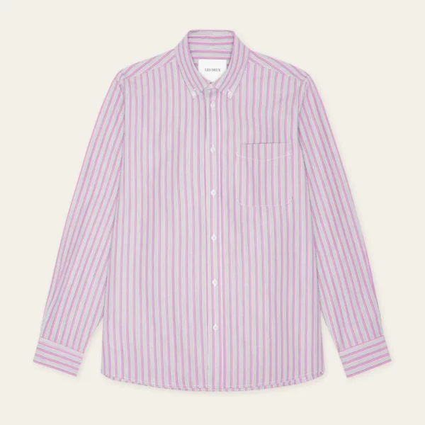 KENT STRIPE POPLIN SHIRT