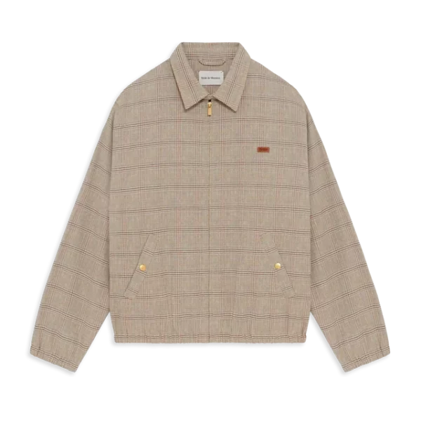BLOUSON DRÔLE A CARREAUX