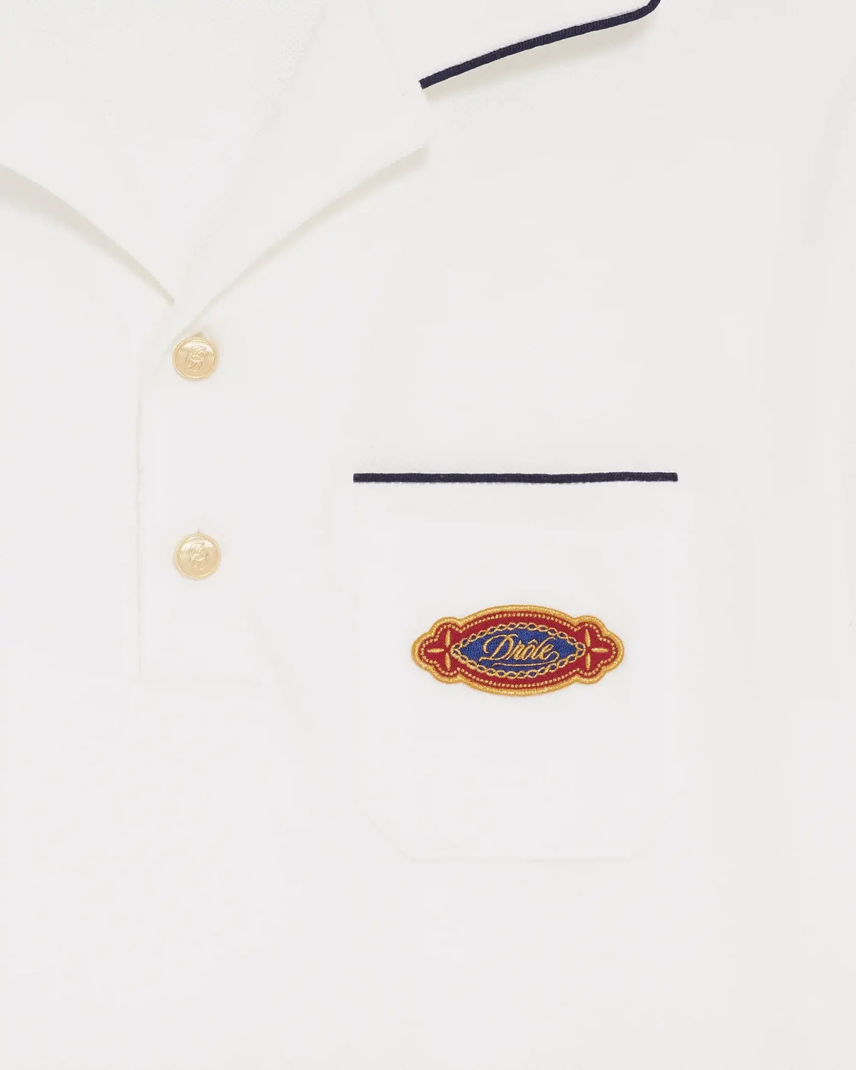 POLO DRÔLE PATCH – Image 3