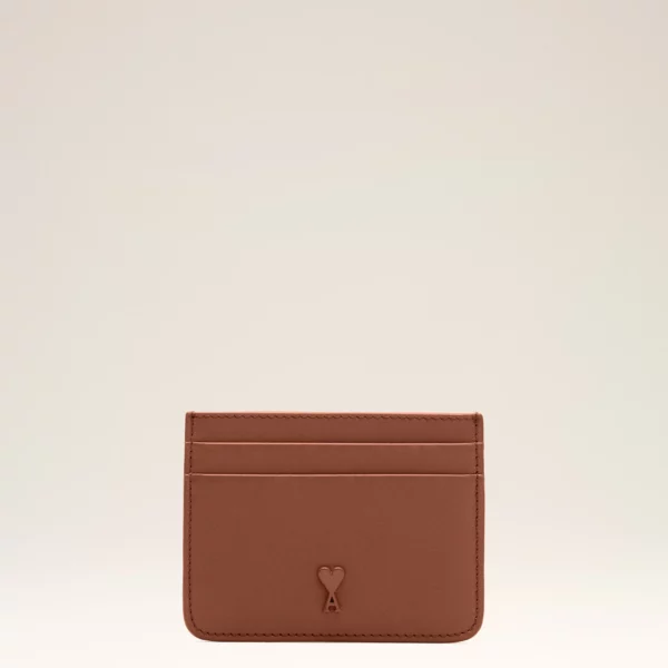 PORTE-CARTES AMI DE COEUR EN CUIR DE VACHETTE