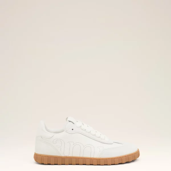 SNEAKERS STEP EN CUIR DE VACHETTE