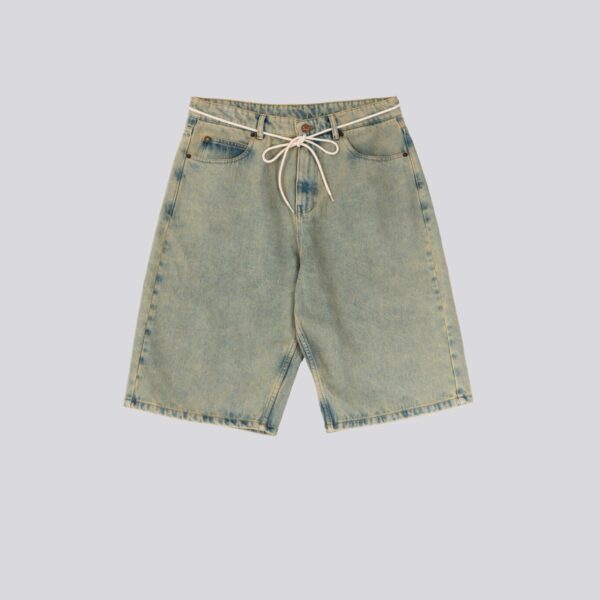 DIRTY DENIM SHORTS