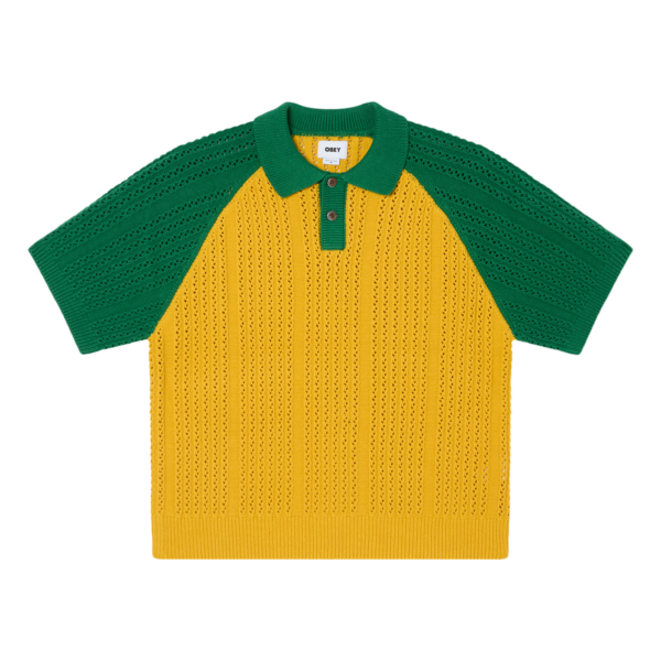 OBEY ABEL POLO SWEATER