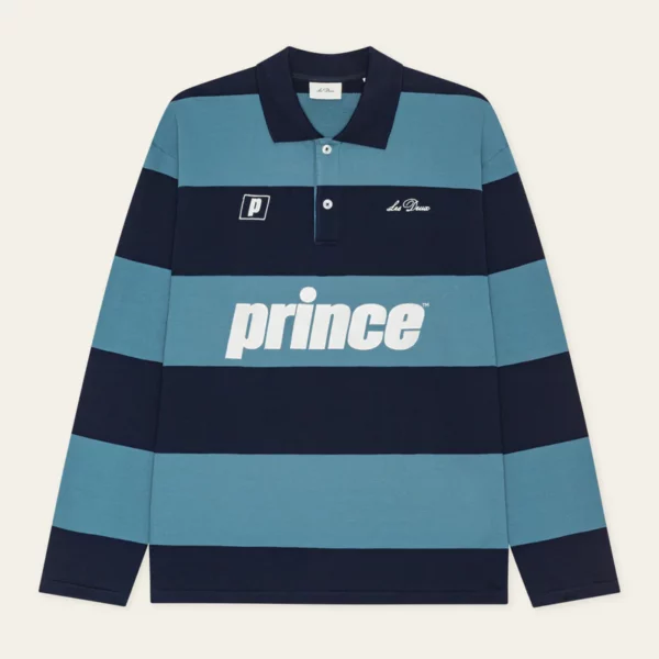 PRINCE STRIPED LS POLO