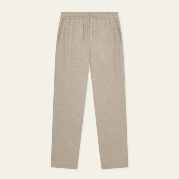 MINI CHECK DRAWSTRING PANTS
