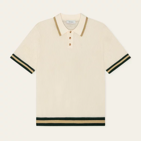 LACE KNITTED POLO